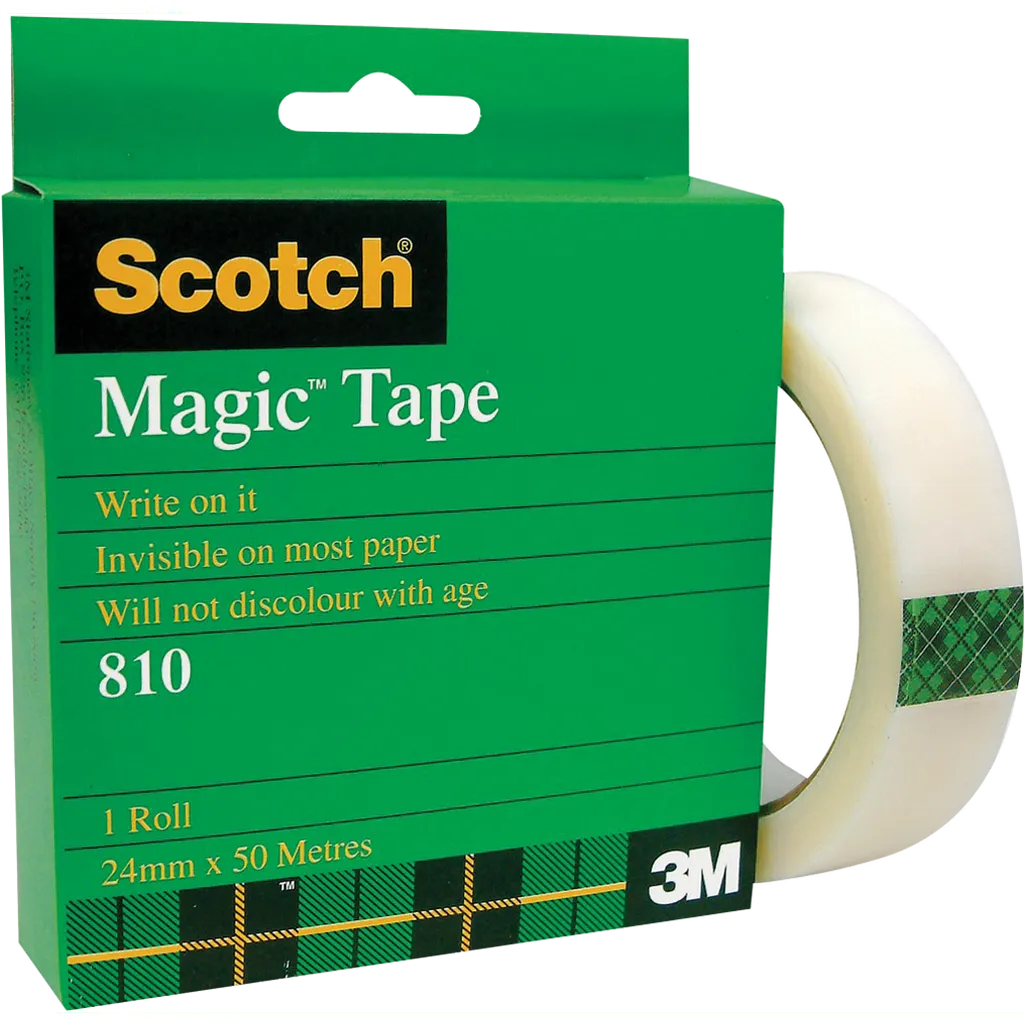 scotch magic tape - 24mm x 50m 75mm core