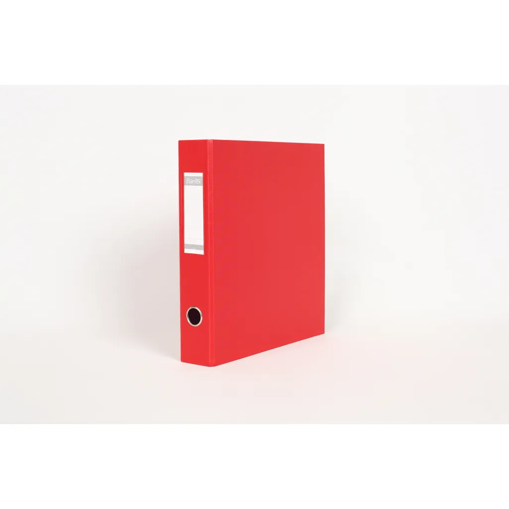 a4 polypropylene lever arch files - 40mm - red