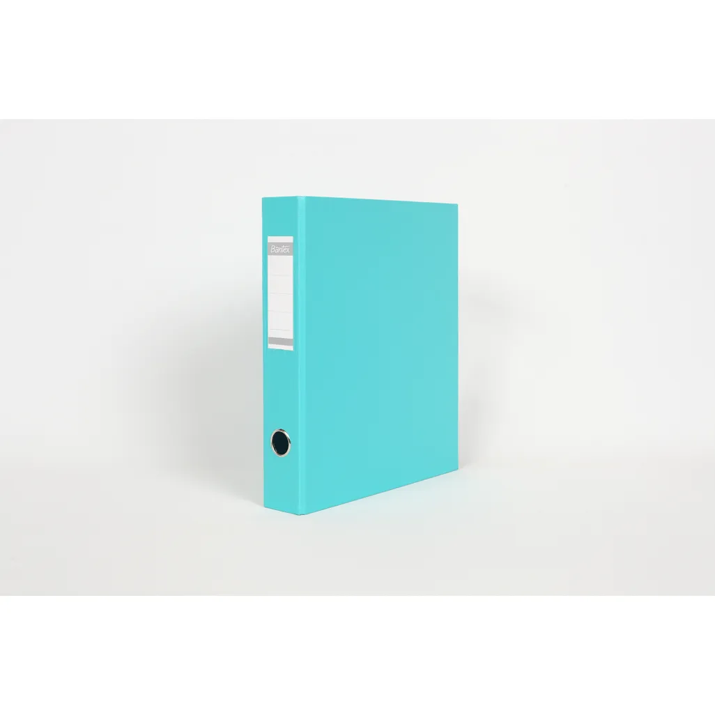 a4 polypropylene lever arch files - 40mm - turquoise