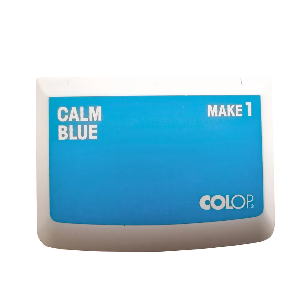 stamp pad micro 1 - 50 x 90mm - calm blue
