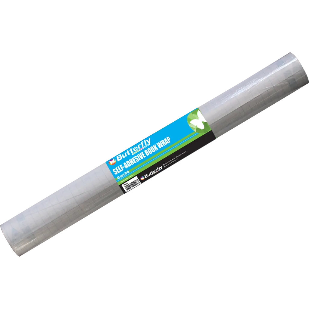 self adhesive rolls - 450mm x 10m - clear