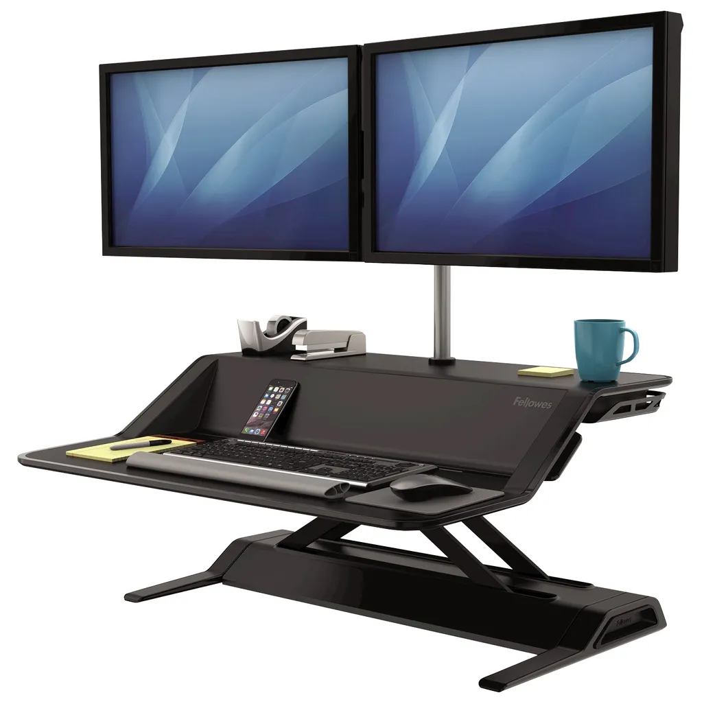 lotus™ sit-stand monitor arms - dual kit monitor arm