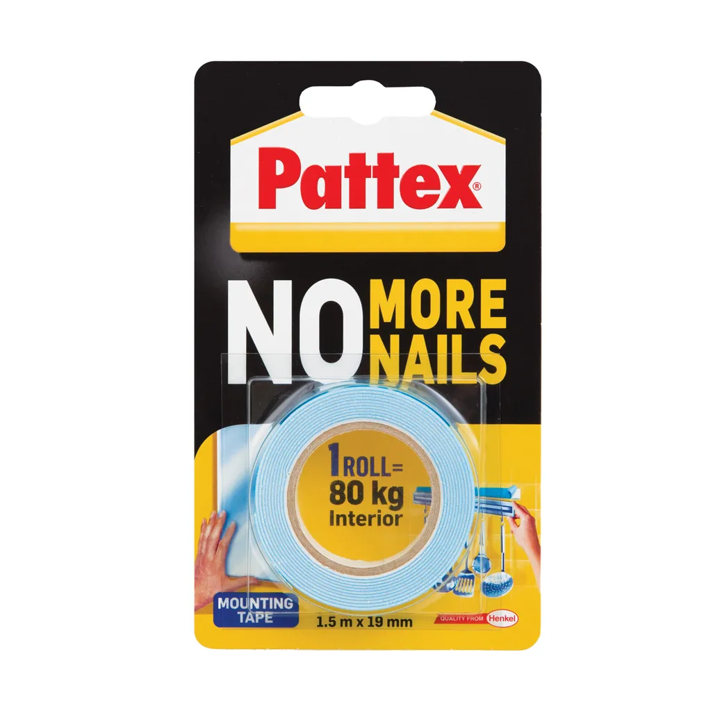 pattex - no more nails mounting tapes - 80kg