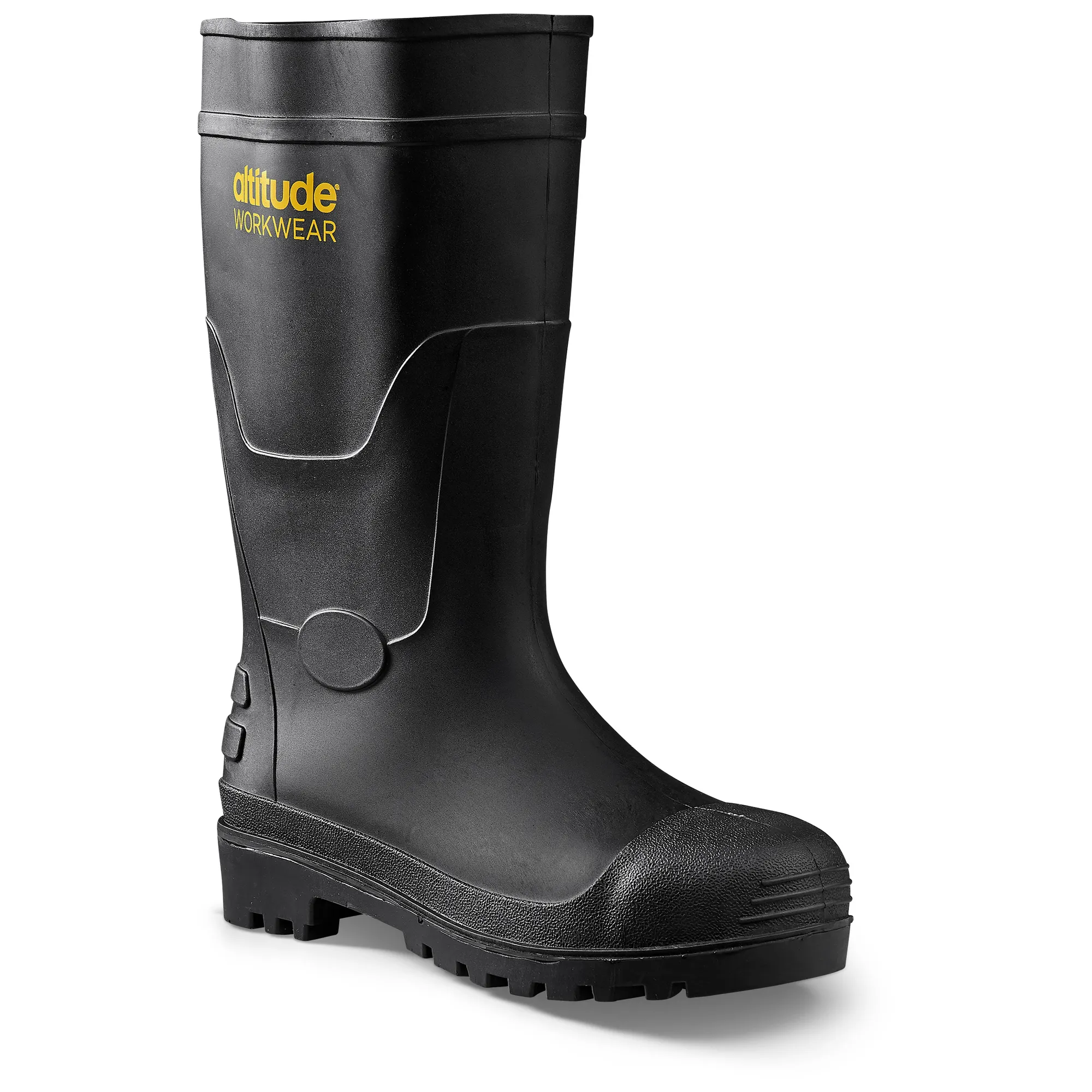 Gumboots with steel toe sale cap