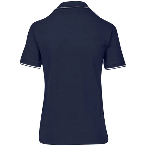 Ladies Ash Golf Shirt - Navy