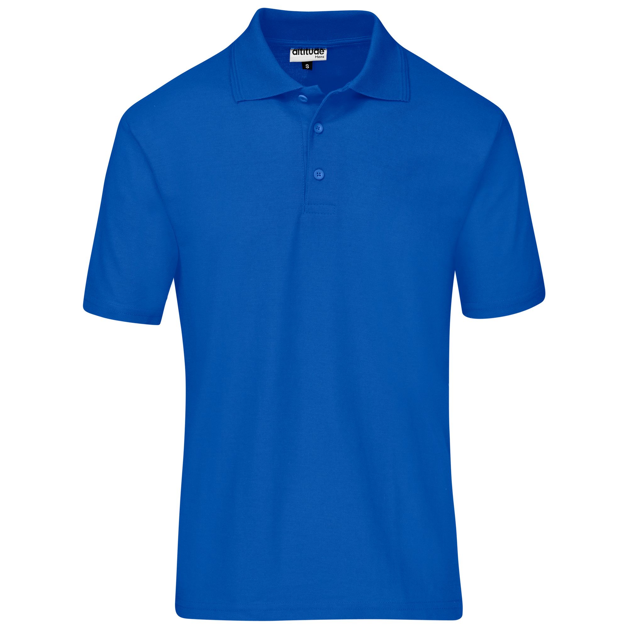 Mens Basic Pique Golf Shirt - Royal Blue | Brand Innovation