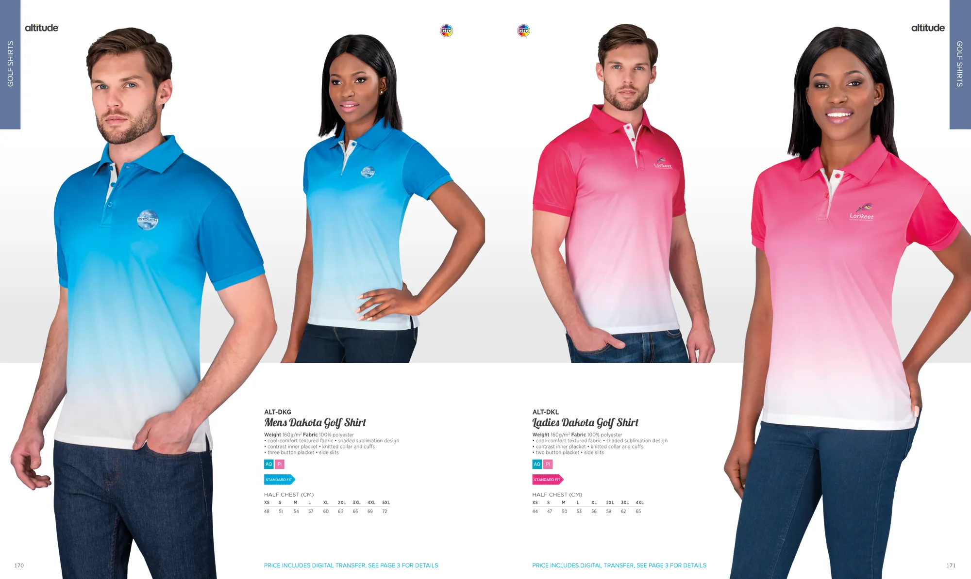 Altitude on sale golf shirts