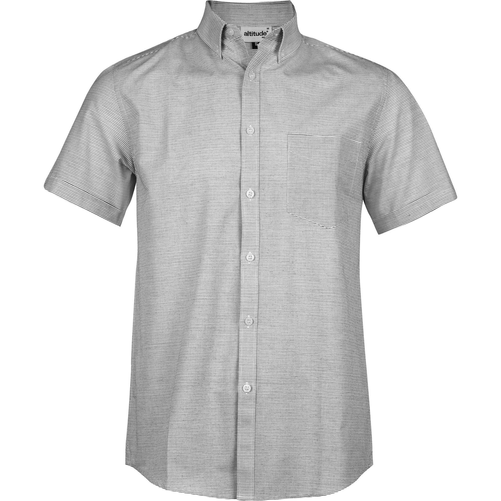 Mens Short Sleeve Earl Shirt - Grey | Brand Innovation