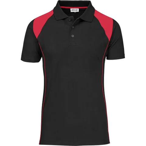 Mens Infinity Golf Shirt - Black