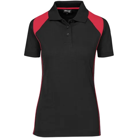 Ladies Infinity Golf Shirt - Black