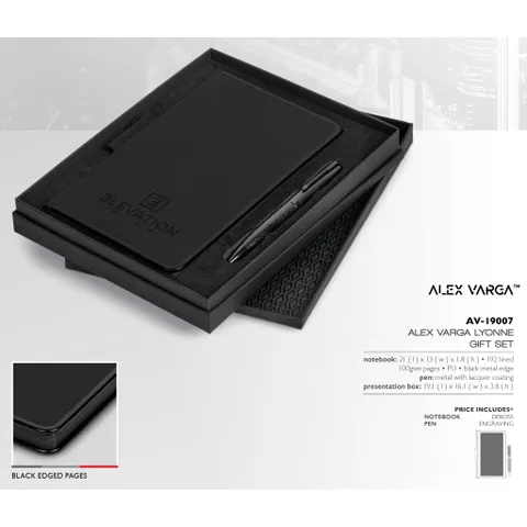 Alex Varga Lyonne Notebook & Pen Set