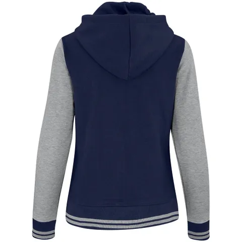Ladies Princeton Hooded Sweater - Navy