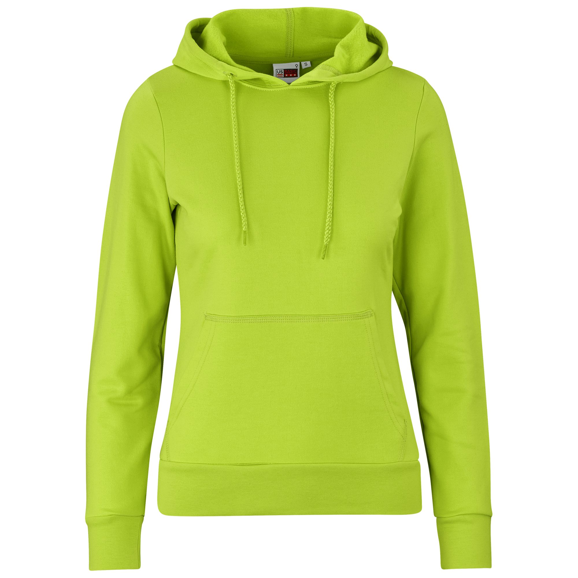 ladies omega hooded sweater - lime | Eben Haeser