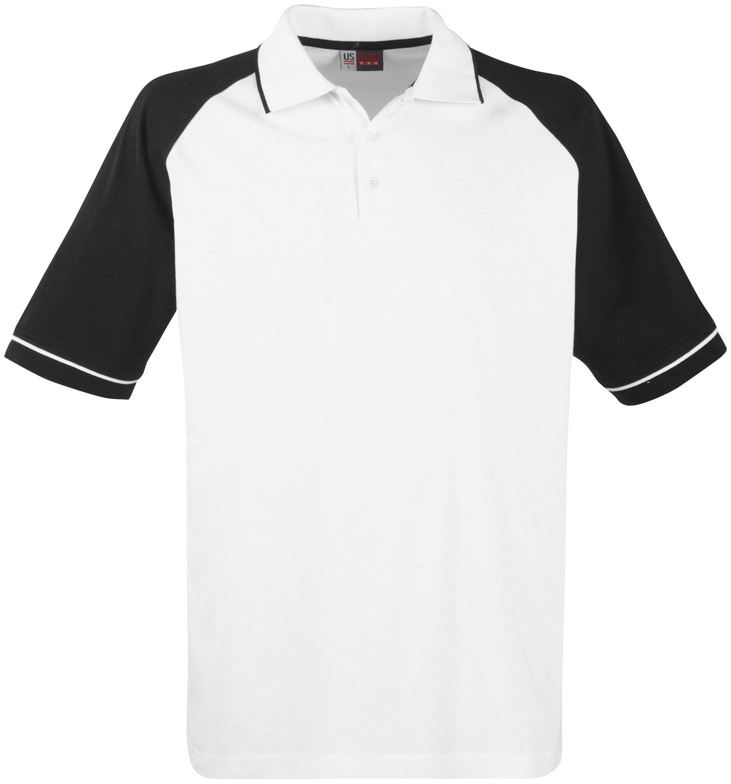 Mens Sydney Golf Shirt Black Brand Innovation