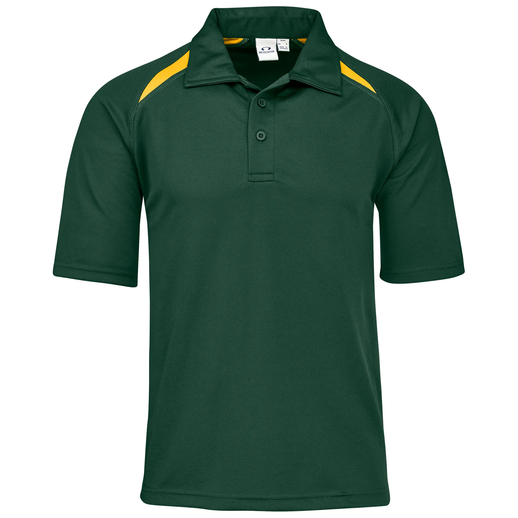 Gold on sale golf shirt