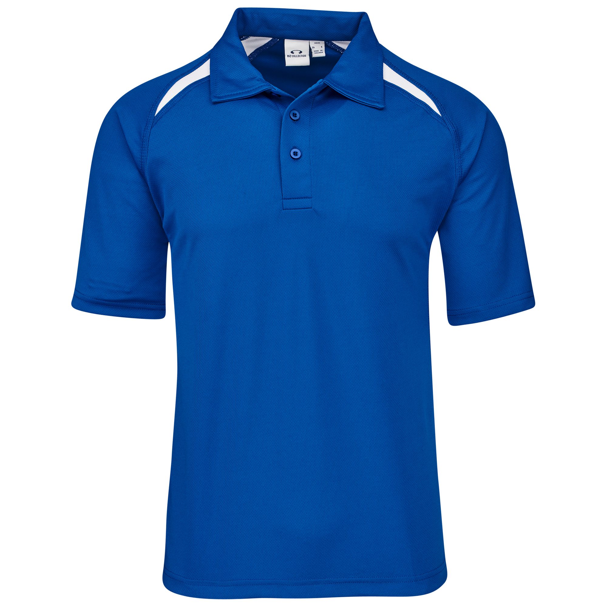 Kids Splice Golf Shirt - Royal Blue | Brand Innovation