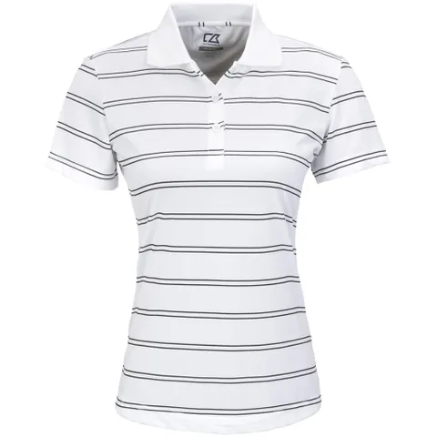 Ladies Hawthorne Golf Shirt  - White