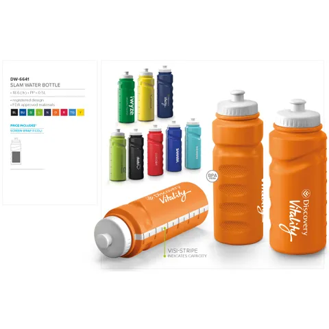 Altitude Slam Plastic Water Bottle - 500ml