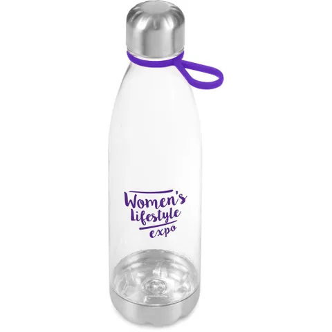 Clearview Plastic Water Bottle - 750ml - Purple