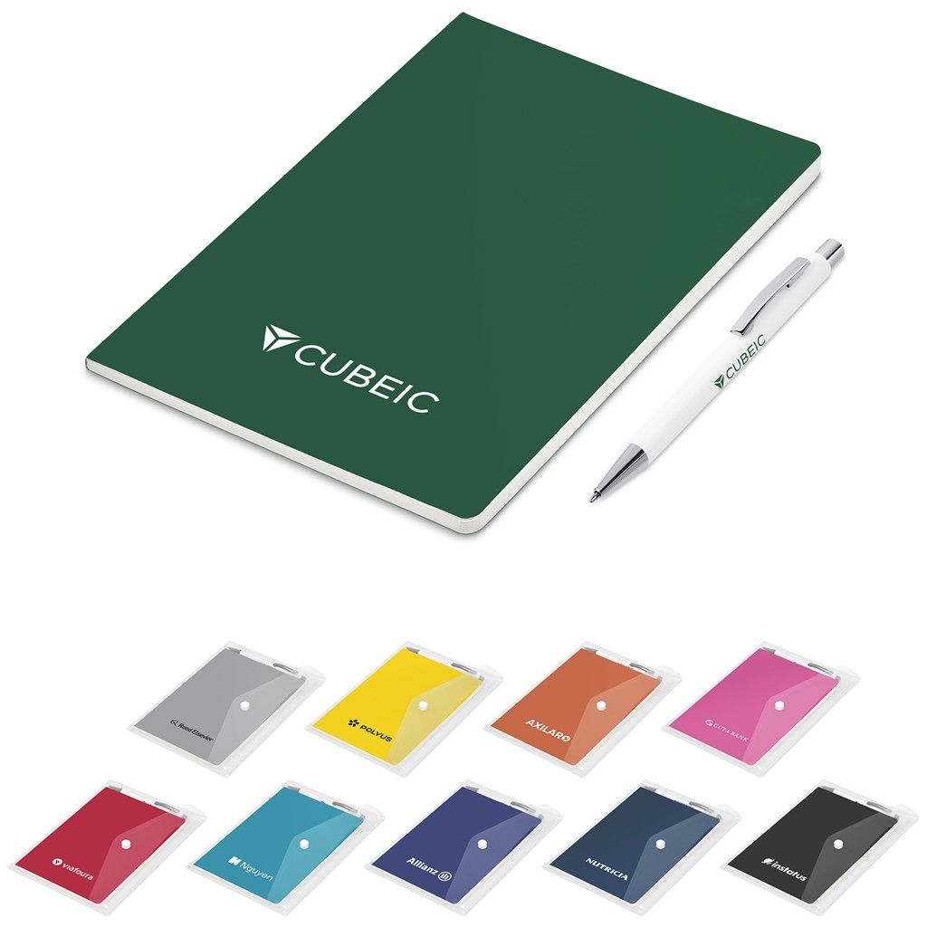 altitude mills notebook & pen set | Unplugged Brand Exposure