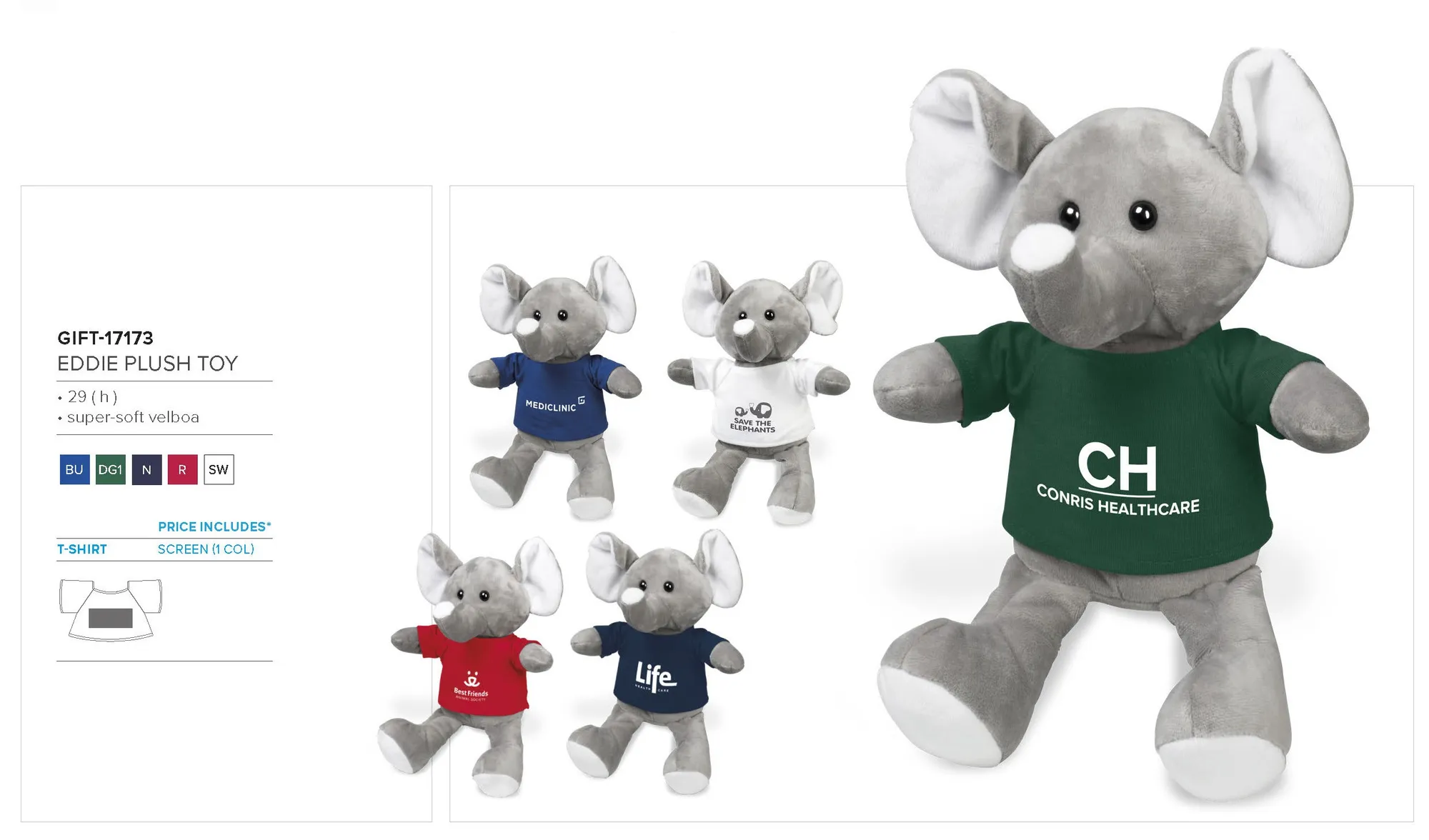 eddie the elephant teddy