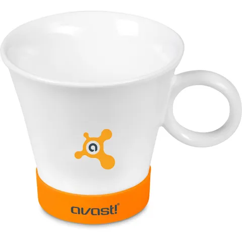 Miramar Ceramic Coffee Mug - 215ml - Orange