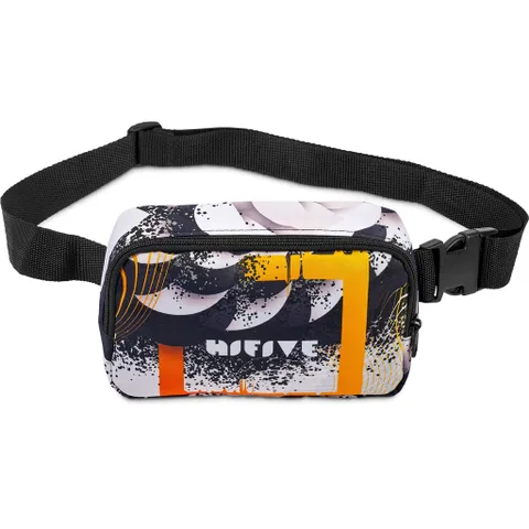 Pre-Printed Sample Hoppla Blyde Polyester Waist Bag