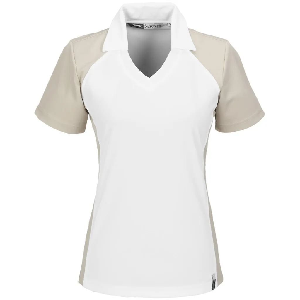 ladies grandslam golf shirt khaki Image Magic Corporate