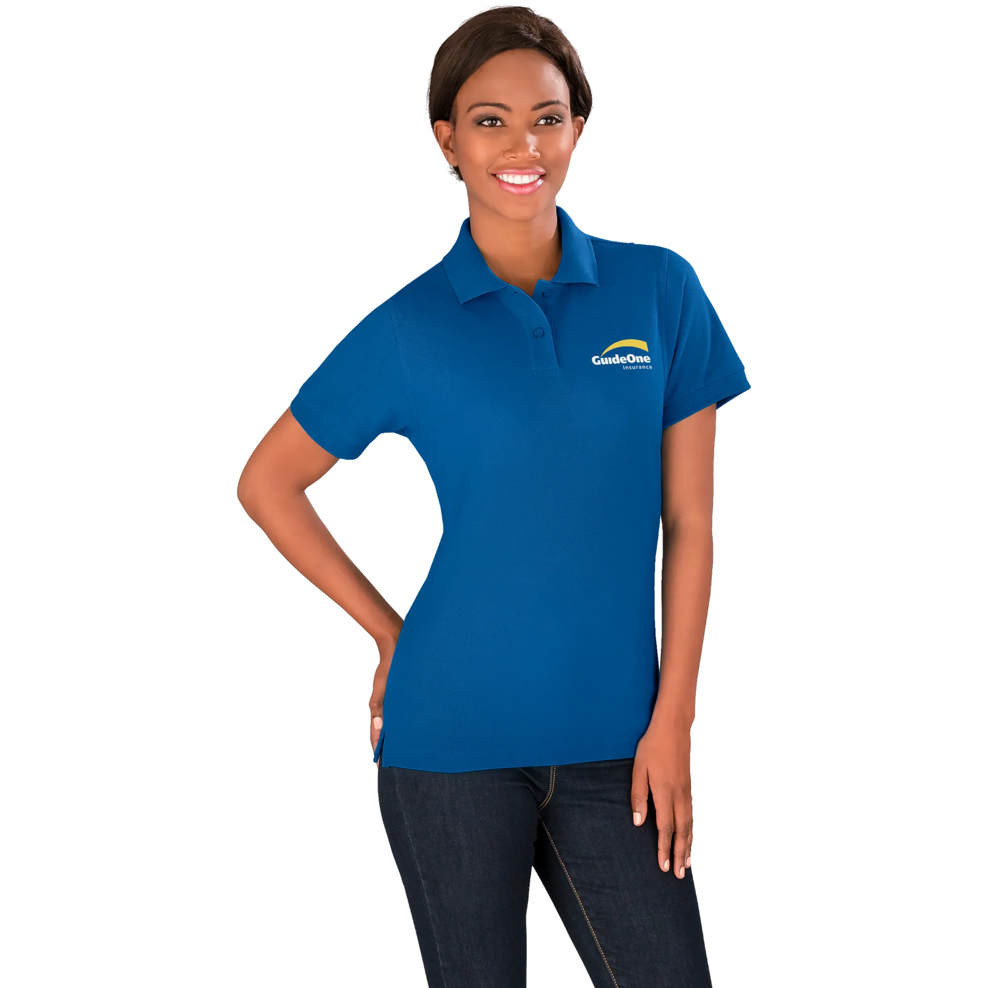 ladies crest golf shirt | Promobasket 