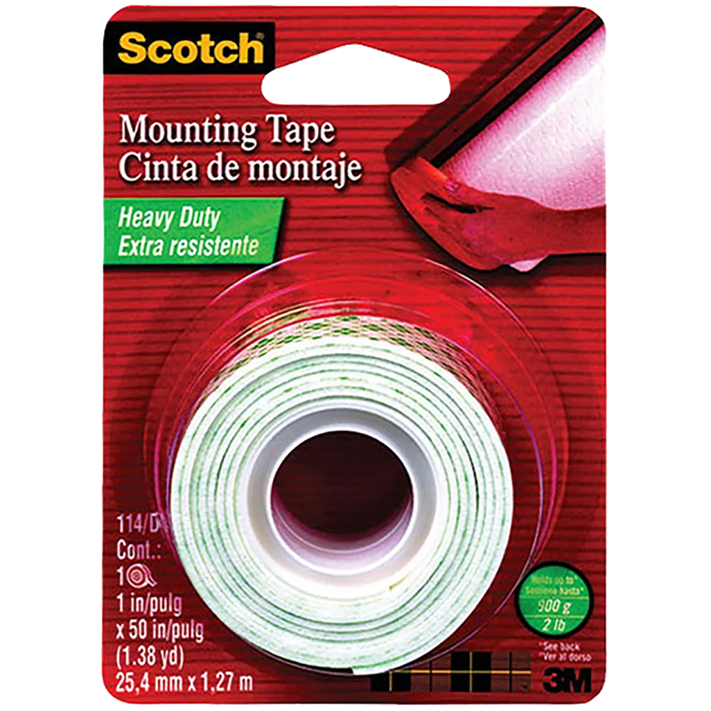 scotch mounting tape - 25mm x 1.27m