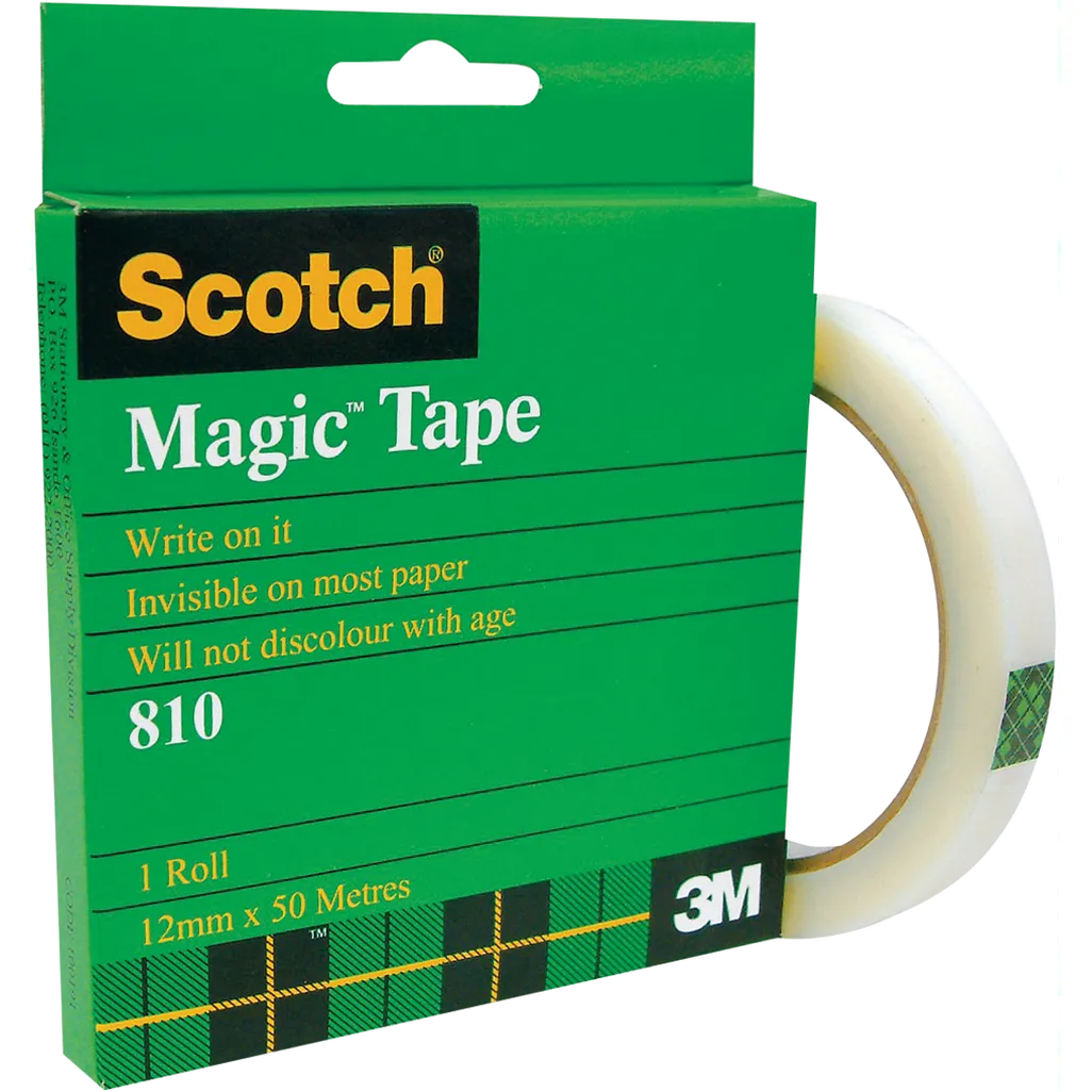 scotch magic tape - 12mm x 50m 75mm core