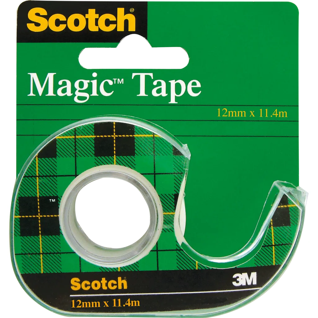 scotch magic tape - 12mm x 11.4m 25mm core