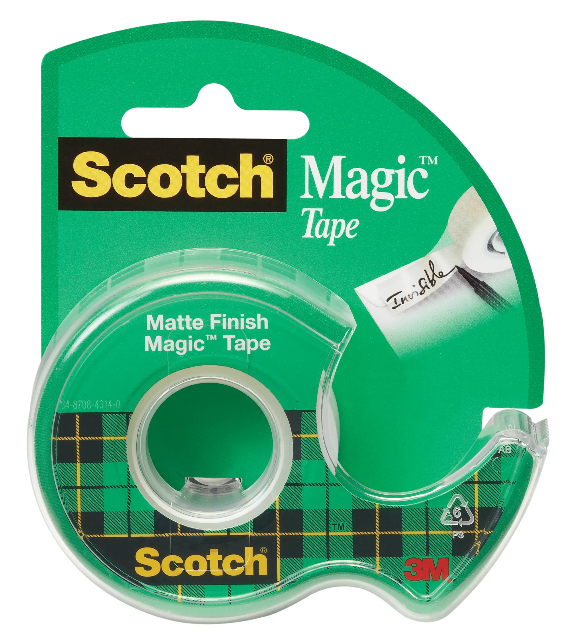 scotch invisible tape 19mm x 7.6m Apex Office National