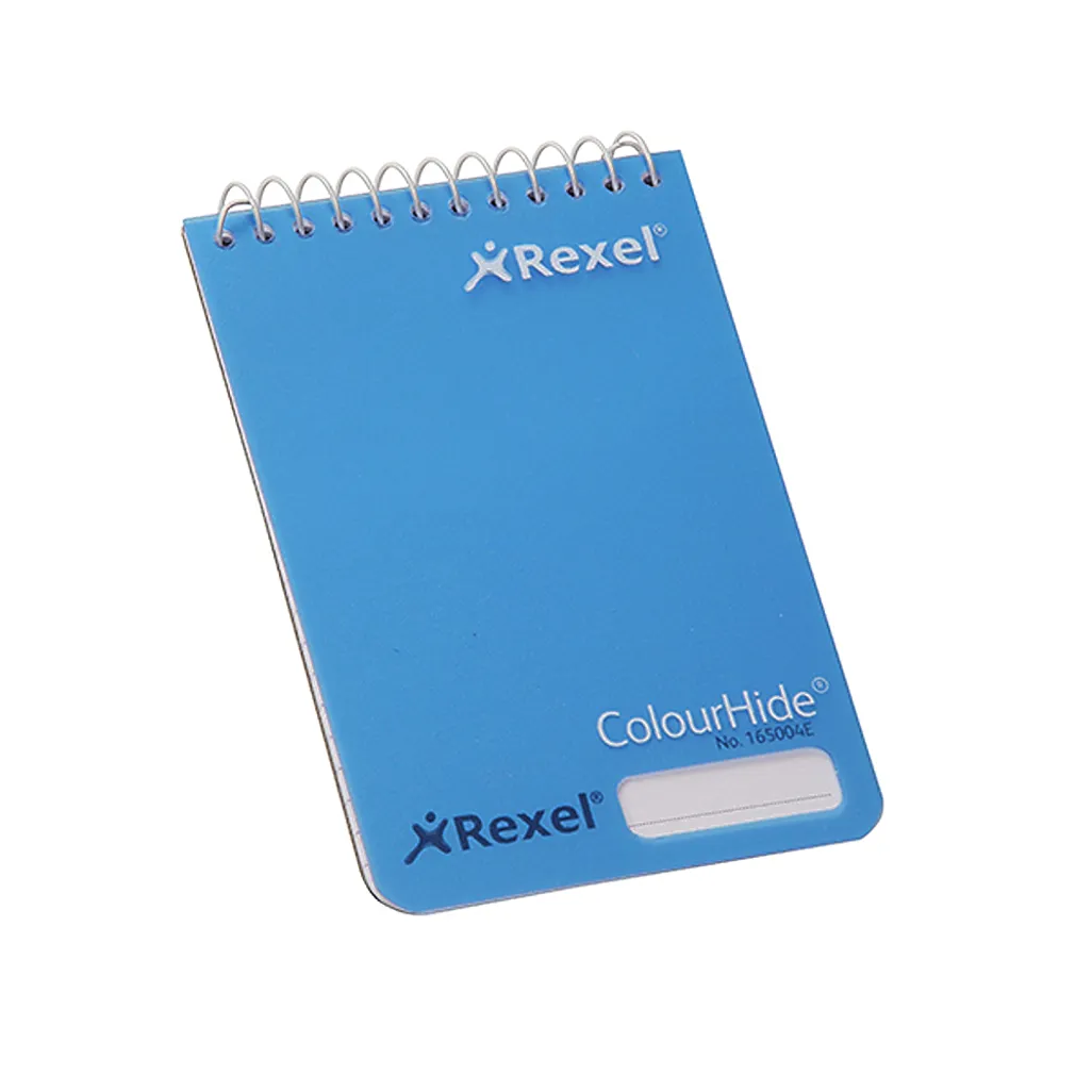 colourhide pocket notebooks - 96 pages - blue