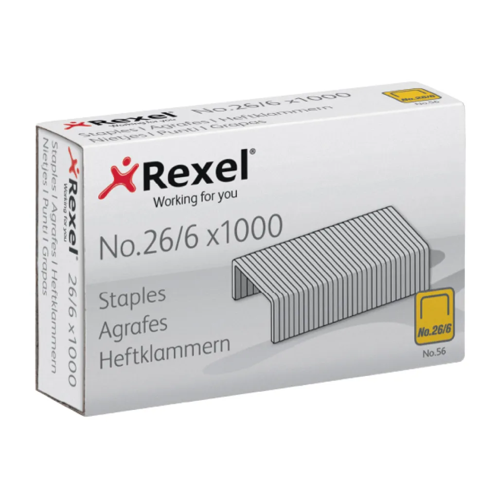 staples - no. 56 26/6 - 1000 pack