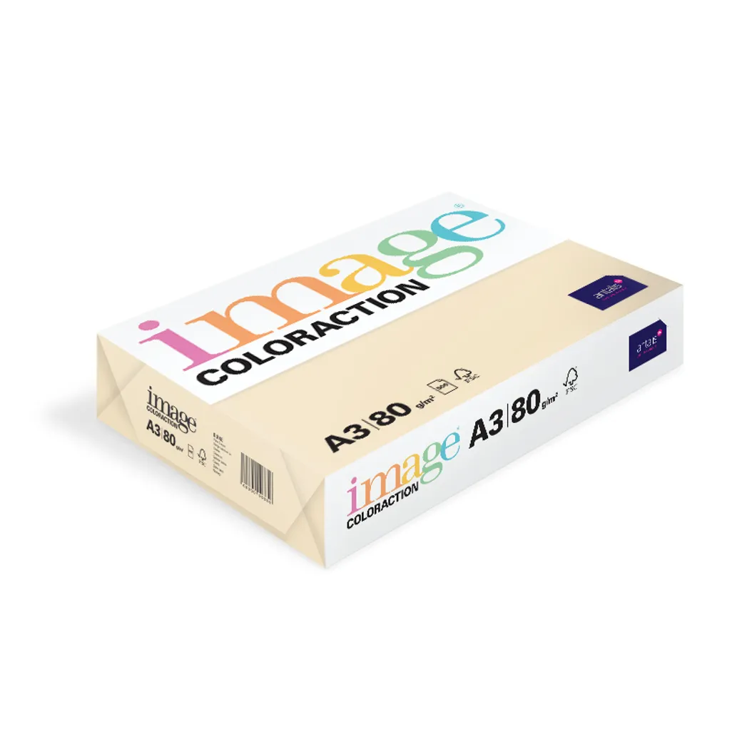 80gsm pastel paper tints - a3 - dune cream - 500 pack