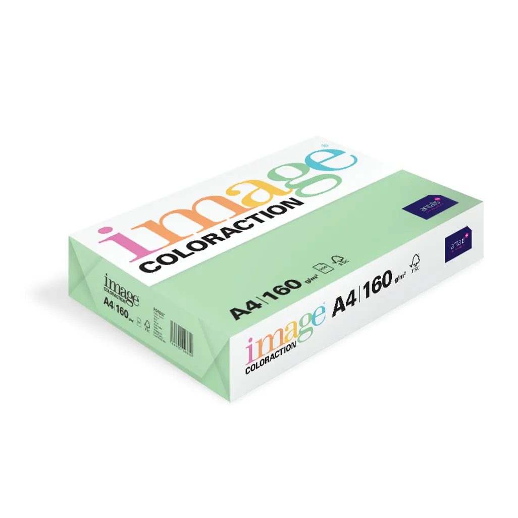 160gsm pastel board tints - a4 - forest green - 250 pack