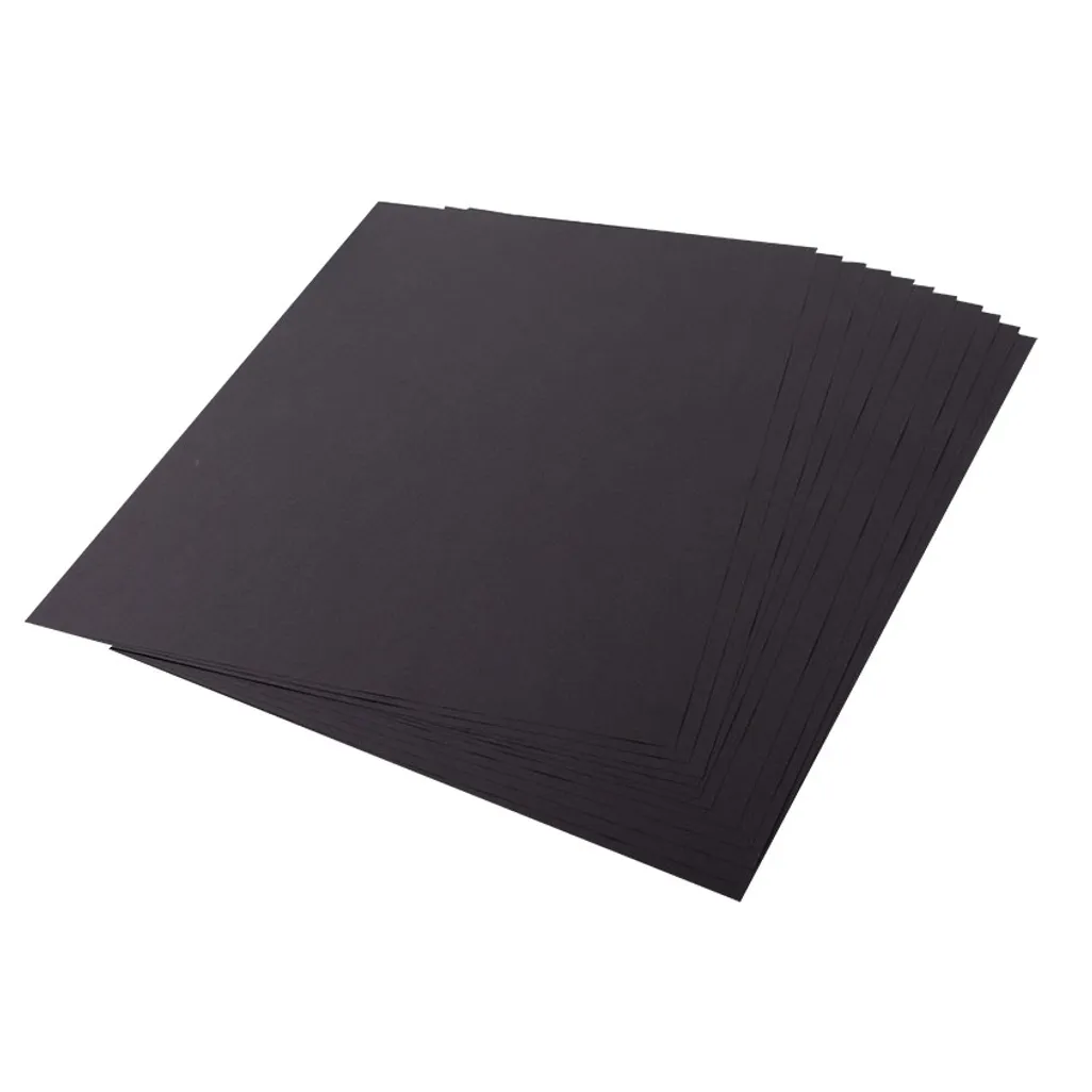 black album board 180gsm - 521 x 775mm - black - 10 pack
