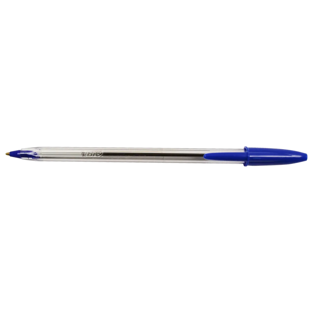 crystal xtra life ballpoint pen - 1.0mm - blue