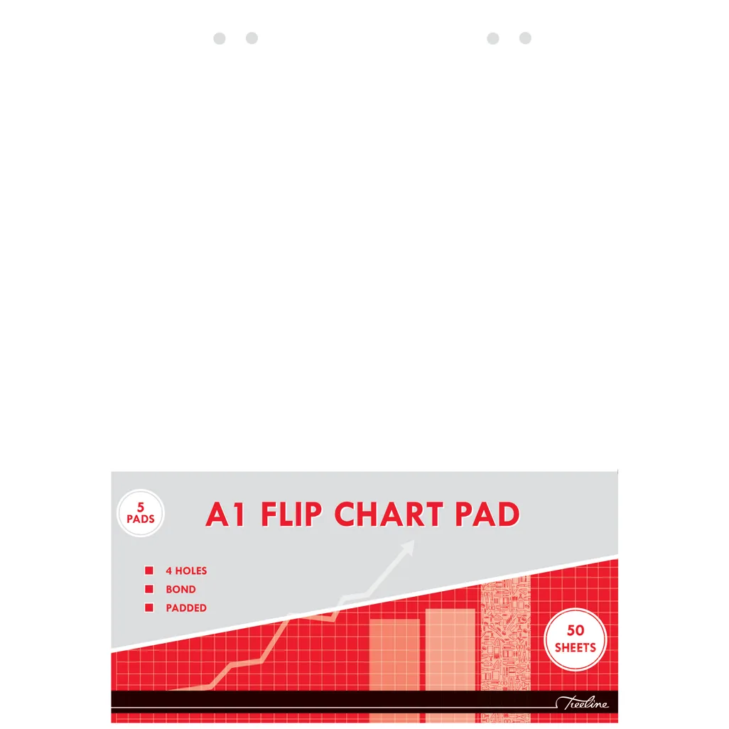 flipchart pads - a1 50 sheets
