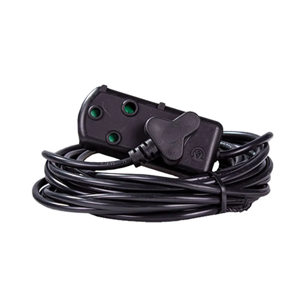extension cord - 10m - black