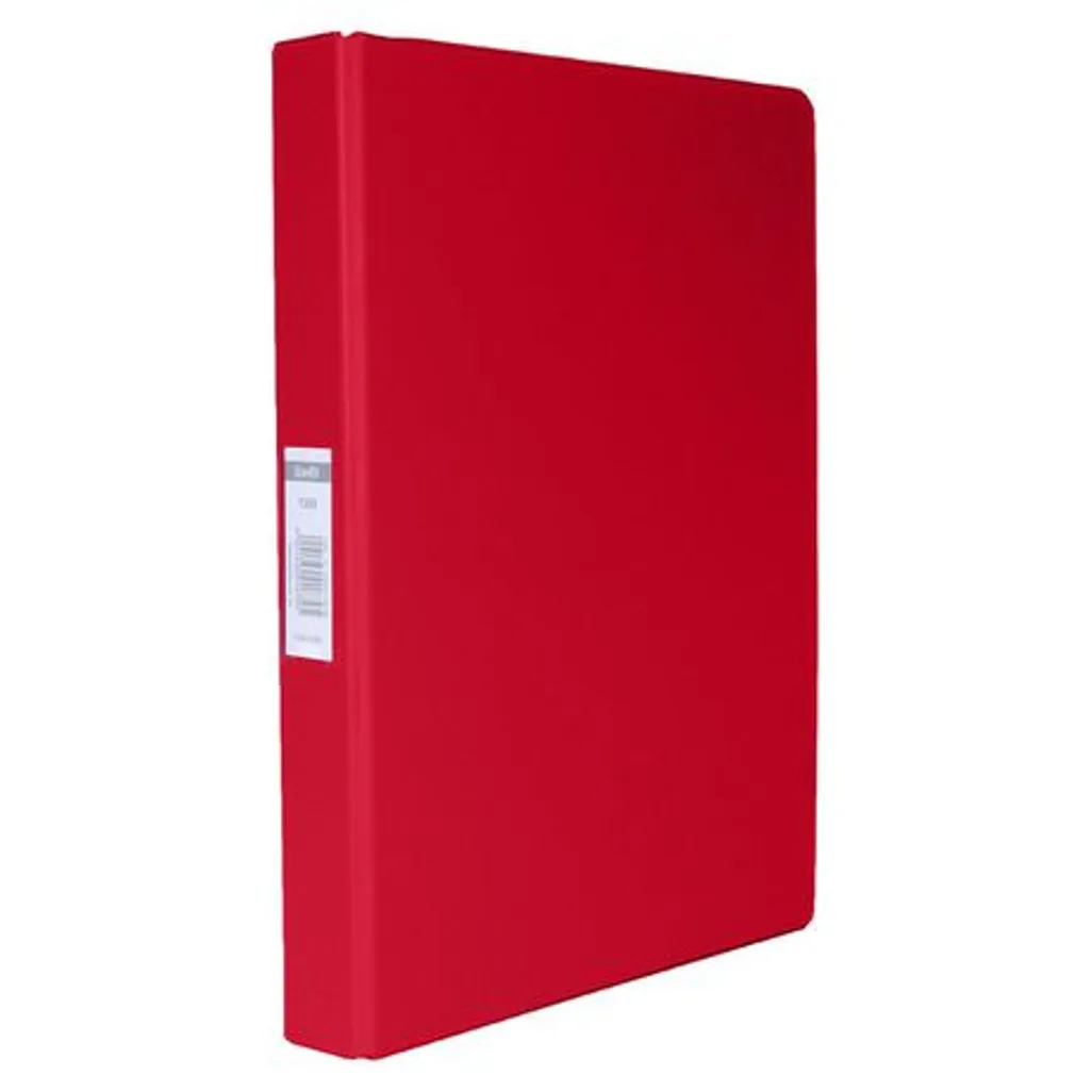 a4 polypropylene casemade ringbinders - 25mm - red