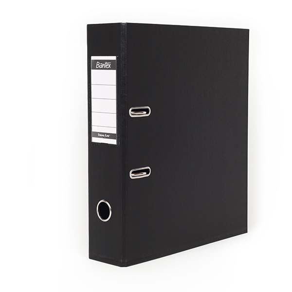 a4 polypropylene lever arch files 70mm black Office National
