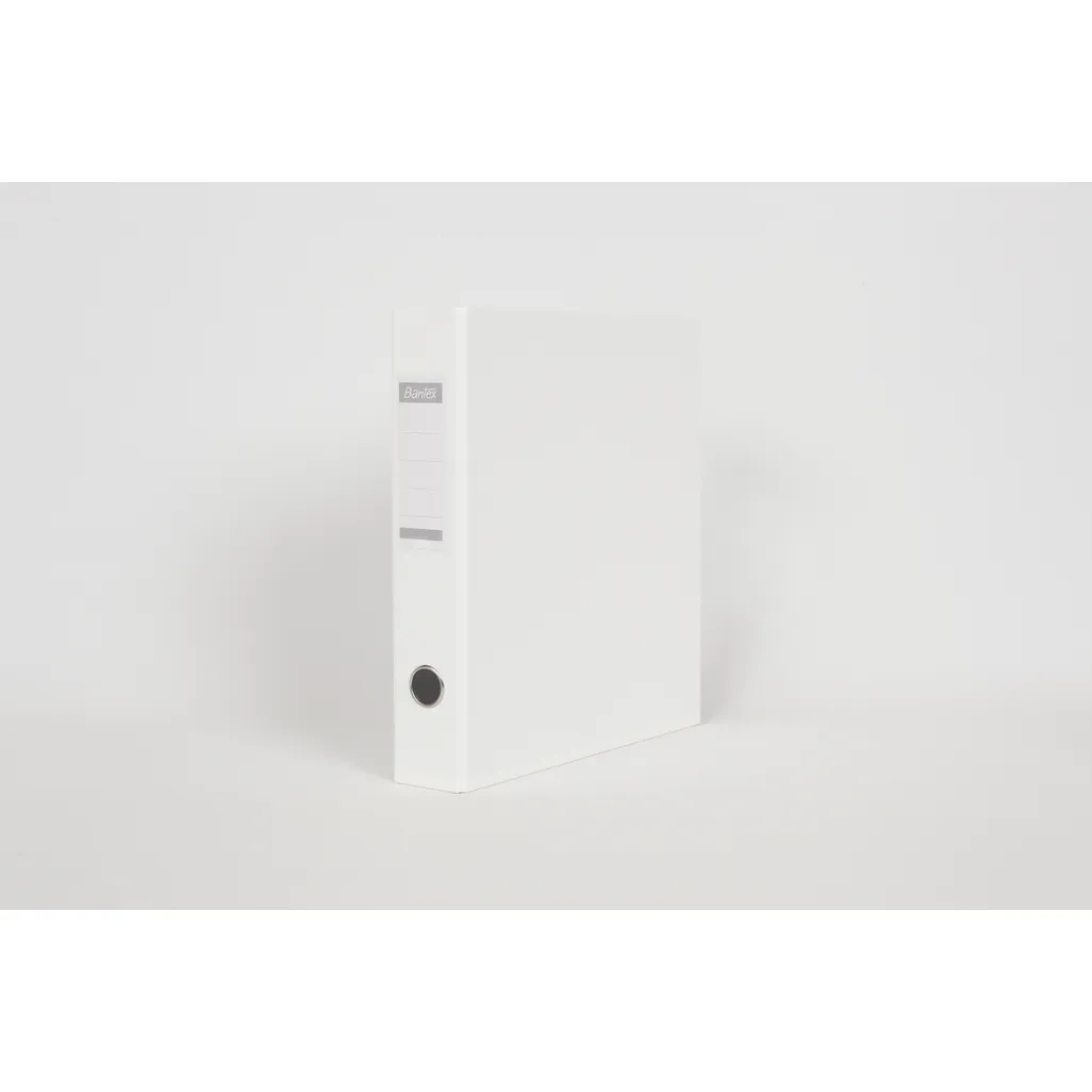 a4 polypropylene lever arch files - 40mm - white