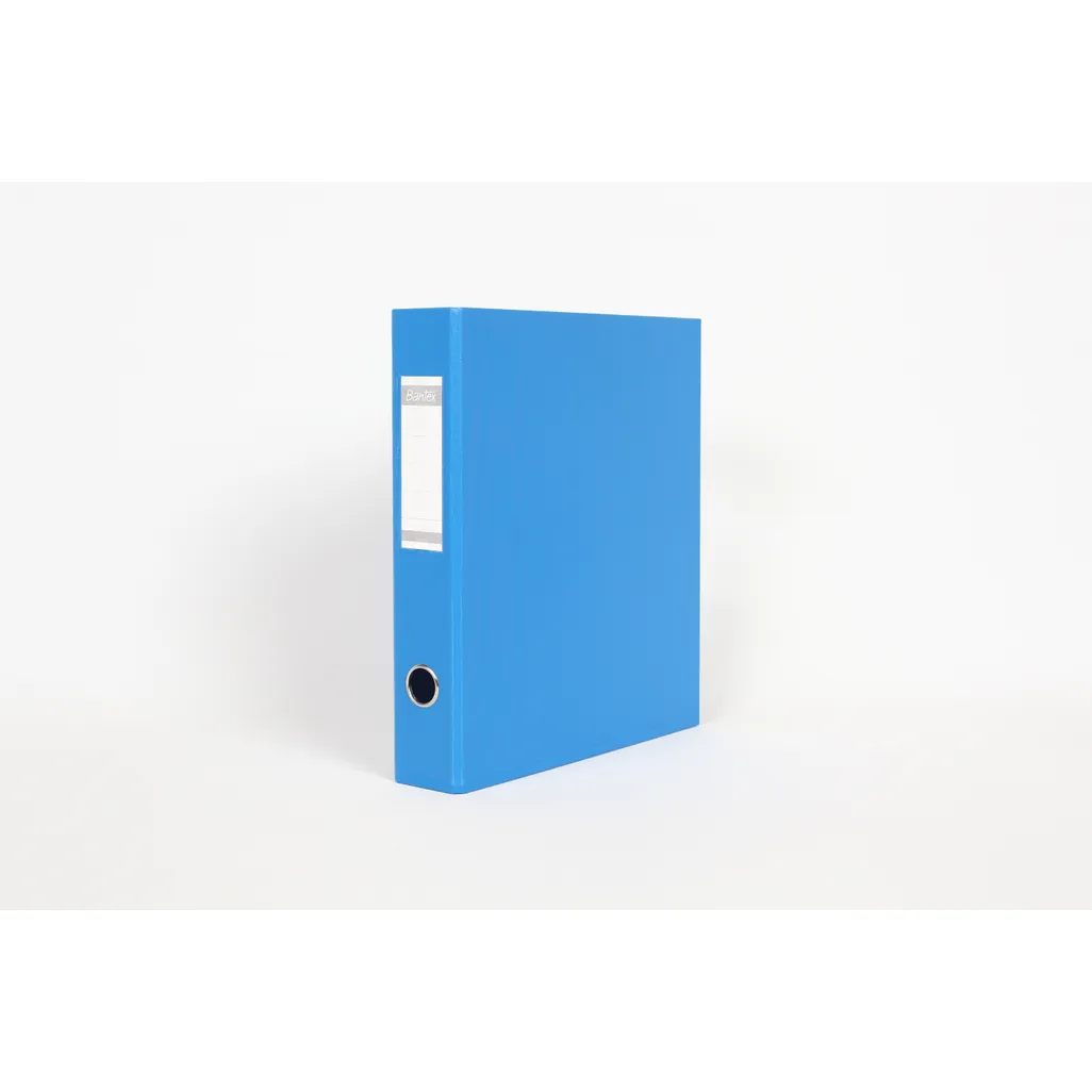 a4 polypropylene lever arch files - 40mm - cobalt blue