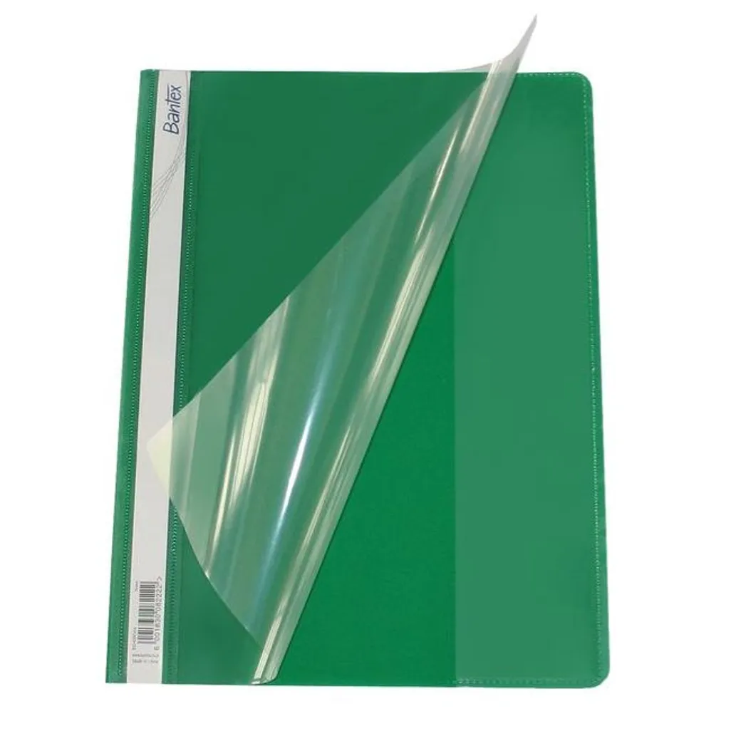 a4 quotation folders green