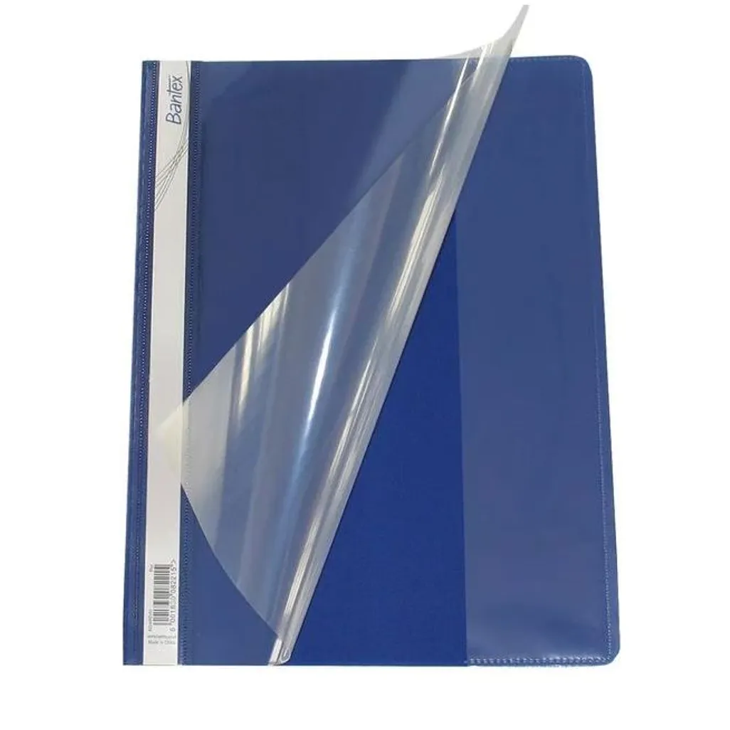 a4 quotation folders - cobalt blue