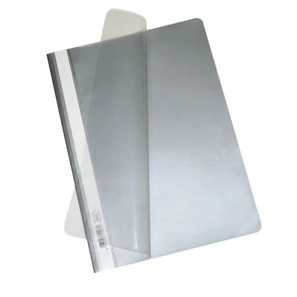 a4 quotation folders - silver