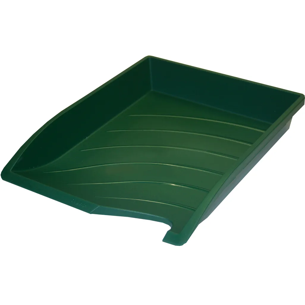 optima letter trays - letter tray - green