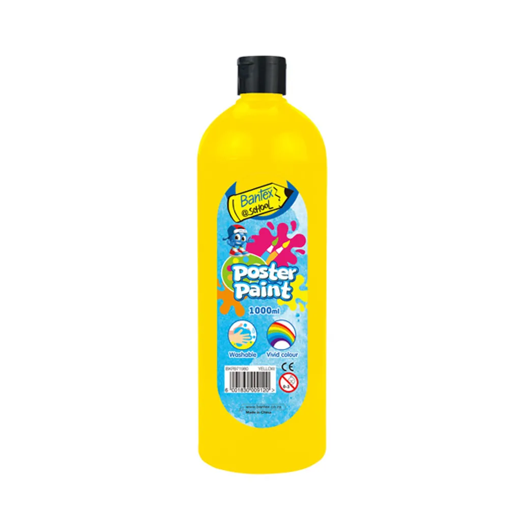 poster paint - 1l - yellow
